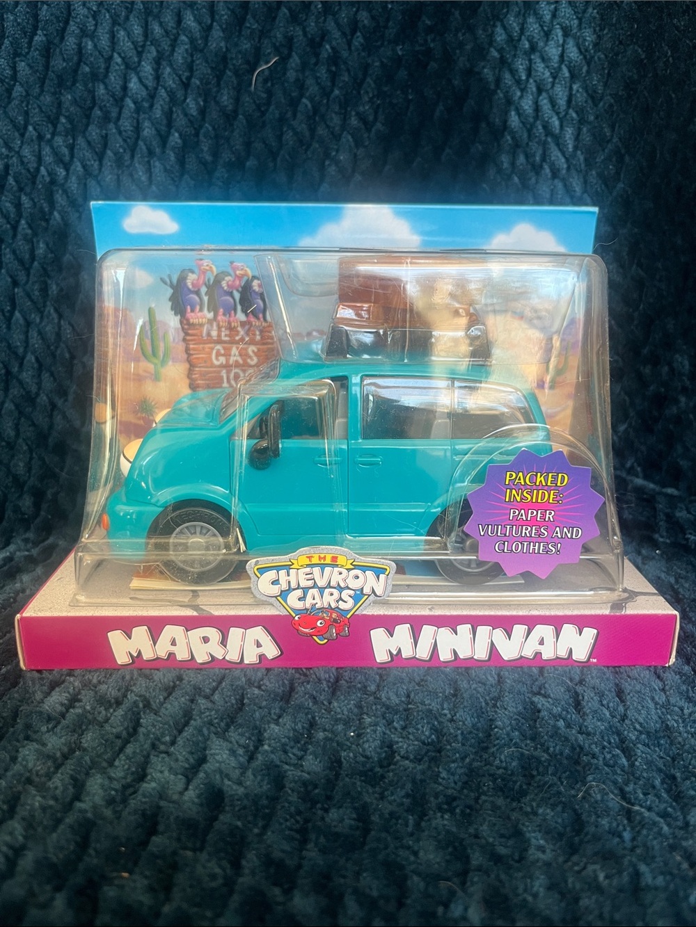 Maria Turquoise Minivan Toy